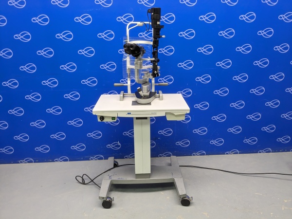 Haag Streit Bern BQ 900 Slit Lamp on Table