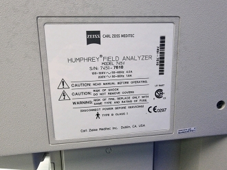 Zeiss Humphrey Model 745i Field View Analyser on Table - 6