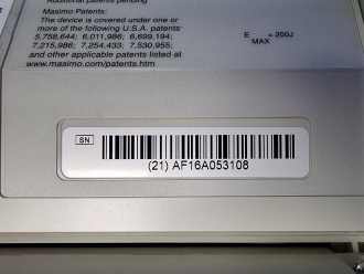 Zoll R-Series Plus Defibrillator on Metro Flexline Crash Trolley - 5