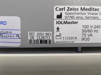 Zeiss IOL Master 500 Optical Biometer on Motorised Table - 5