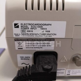 Nihon Kohden ECG-1350K Electrocardiograph - 7