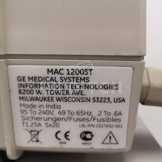 Marquette Hellige MAC1200 Electrocardiogrpah - 7