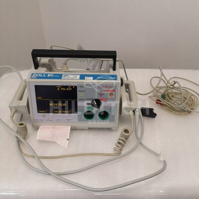 Zoll M Series Defibrillator with Paddles and Leads