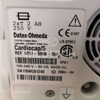 Data Ohmeda Cardiocap 5 Patient Monitor - 6