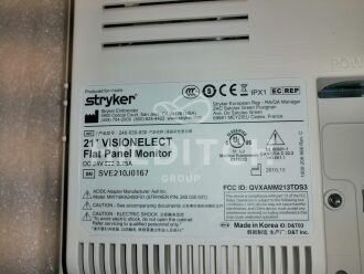 Stryker 21" Vision Elect Monitor - 5