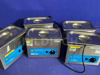 5 x Walker QC Ultrasonic Baths