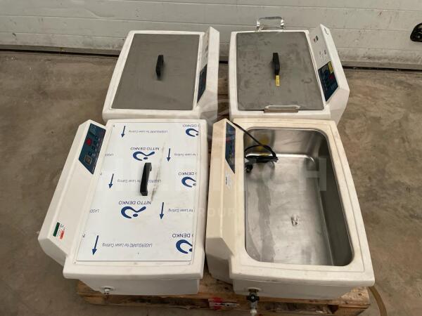 4 x Bransonic 8510E-DTH Ultrasonic Baths