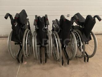 4 x Ultimate Healthcare Orthos XX1 Self Propelling Folding Wheelchairs - 2