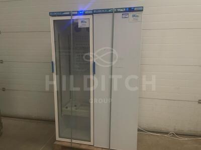 2 x Labcold RLDF1519 Upright Refrigerators