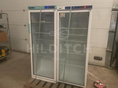 LEC PG907 & LM PGRC273UK Upright Refrigerators