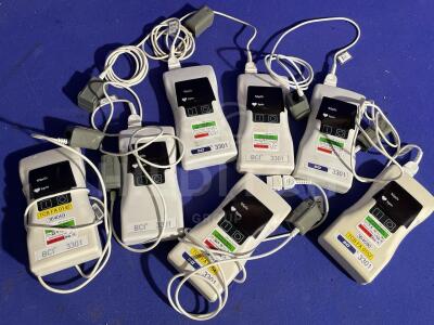 7 x BCI 3301 Pulse Oximeters