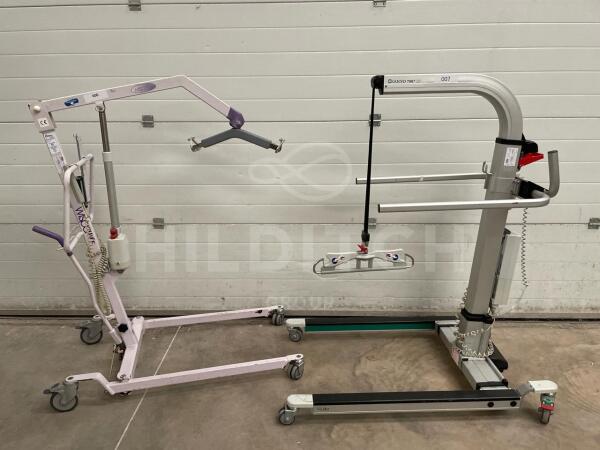 Golvo 7007ES & Chiltern Invadex WispaLift Patient Hoists