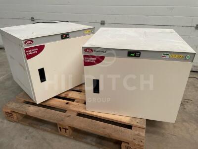 2 x LEEC W100 Warming Cabinets