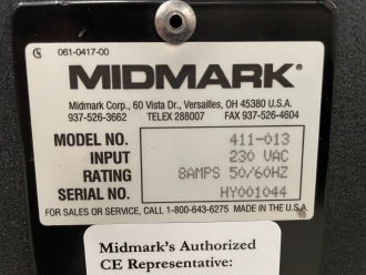 Midmark 411 Power Examination Table - 4