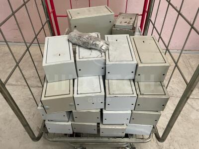 36 x Locking Metal Drug Safes with Selection of Keys