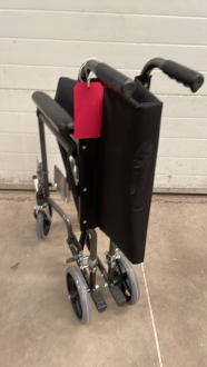 Caremax Folding Transit Folding Wheelchair - 2