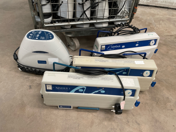 Quantity of Arjo Huntleigh Inflatable Mattress Pumps (mainly Auto Logic)