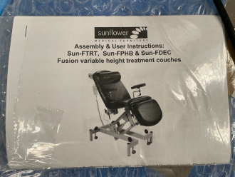 Bristol Maid 3-Section Electric Couch & Sunflower Medical Electric Phlebotomy Couch / Chair - 5