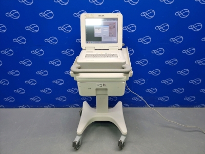 Philips PageWriter TC70 ECG Machine on Trolley