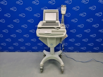 GE MAC 5000 ECG Recorder on Trolley