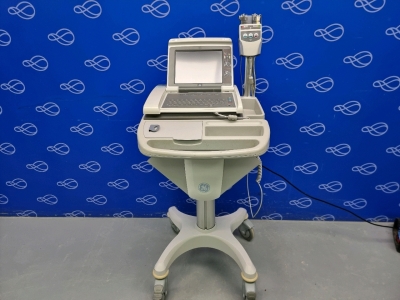 GE MAC 5500 ECG Recorder on Trolley