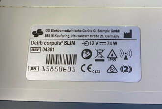 GS Corpuls 3 Slim Defibrillator - 6