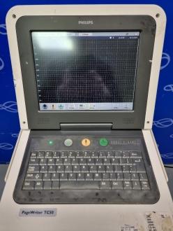 Philips PageWriter TC50 ECG Machine on Trolley - 2