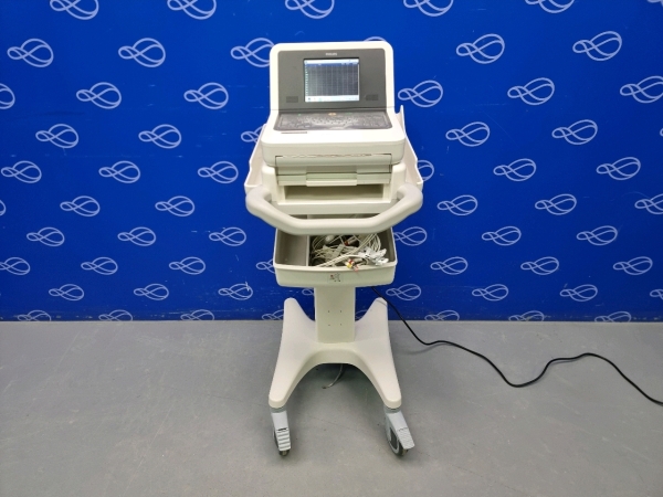 Philips PageWriter TC30 ECG Machine on Trolley