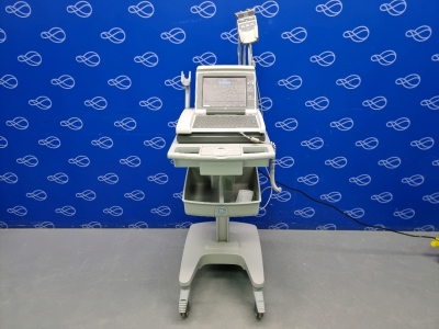 GE MAC 5500 HD ECG Recorder on Trolley