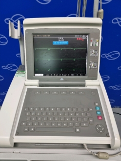 GE MAC 5500 HD ECG Recorder on Trolley - 2