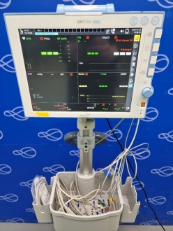 Bionet BM7 Pro Patient Monitor on Trolley - 2