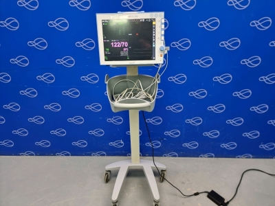 Bionet BM7 Pro Patient Monitor on Trolley