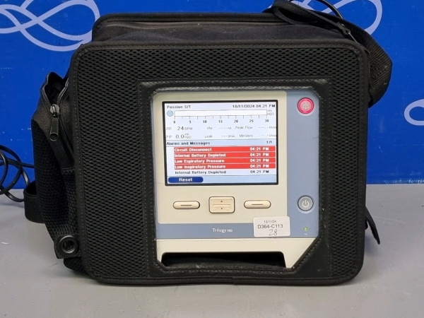 Philips Respironics Trilogy 100 with Carry Bag