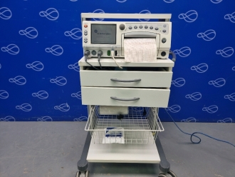 GE 259CX-C Fetal Monitor on Trolley