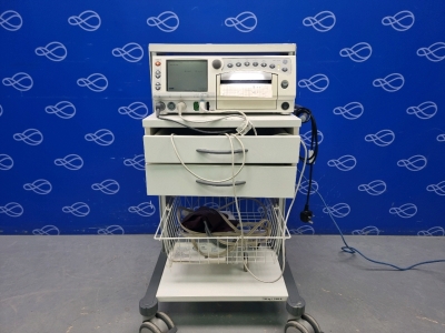 GE 259CX-C Fetal Monitor on Trolley