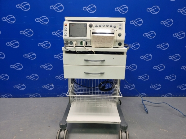 GE 259CX-C Fetal Monitor on Trolley