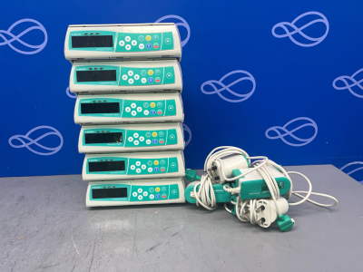 6 x B Braun Infusomat Space Infusion Pump