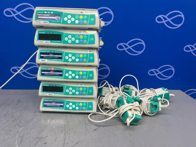 6 x B Braun Infusomat Space Infusion Pump