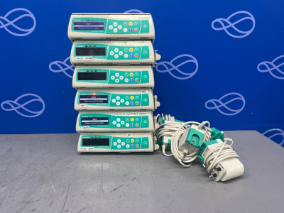 6 x B Braun Infusomat Space Infusion Pump