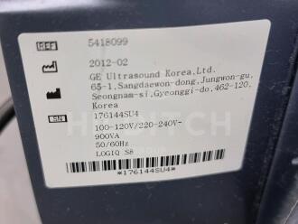 GE Logiq S8 Ultrasound System - 6