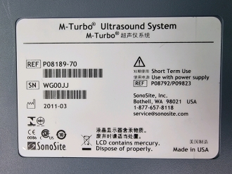 Sonosite M-Turbo Ultrasound System - 3