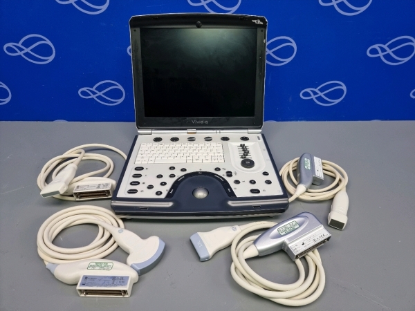 GE Vivid Q Ultrasound Machine - NO HDD