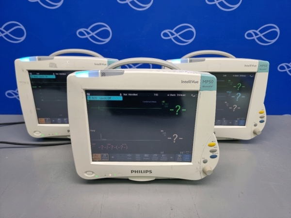 3 x Philips IntelliVue MP50 Neonatal Patient Monitor