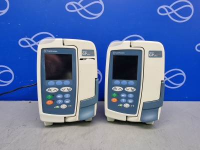 2 x Carefusion Alaris GP Guardrails Plus Infusion Pump