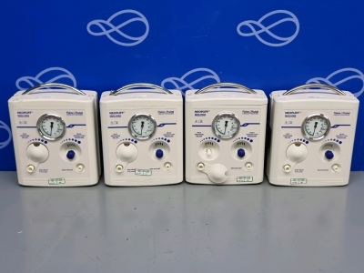 4 x Fisher and Paykel Neo Puff Infant Resuscitator