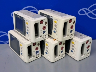 5 x Philips Intellivue X2 Transport Monitor