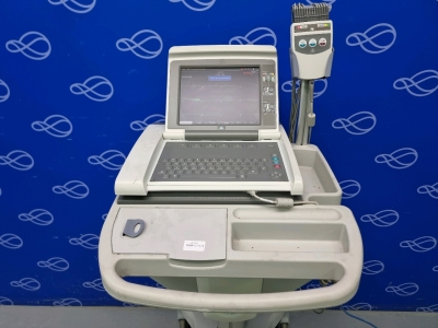 GE MAC 5500 ECG Recorder on Trolley