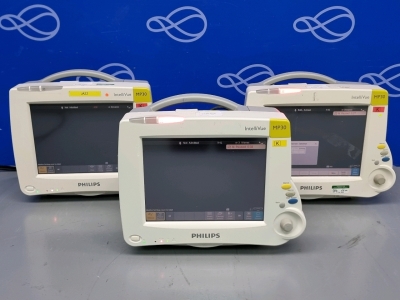 3 x Philips Intellivue MP30 Patient Monitor