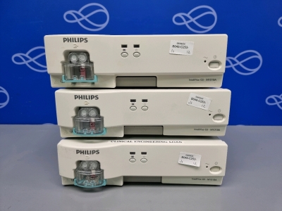 3 x Philips IntelliVue G5 M1019A Gas Module