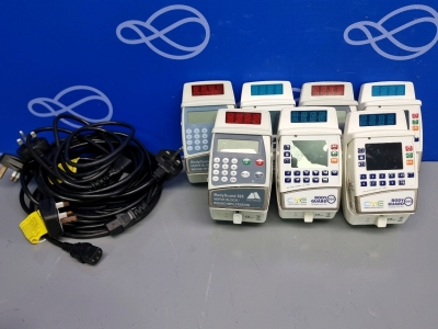 7 x CME Body Guard 595 Pain Manager Infusion Pump and Pump Charger